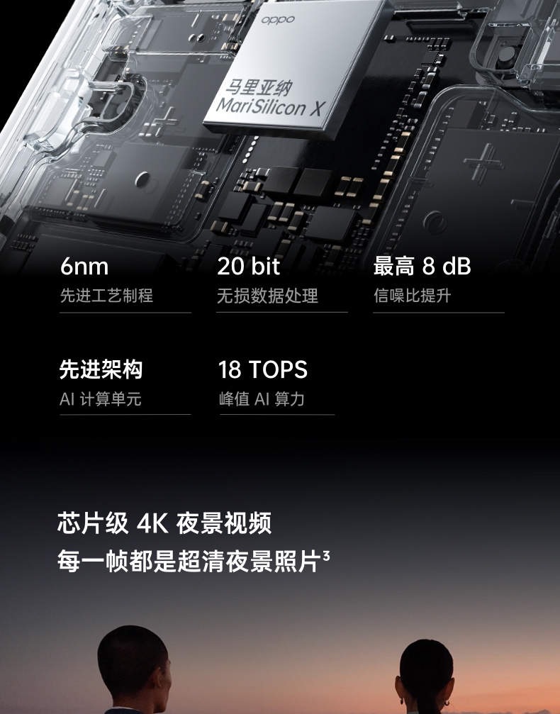 OPPO Find X5 Pro 8+256GB 黑釉 全新骁龙8 自研影像芯片 哈苏影像 5000万双主摄 120Hz 80W超级闪充 5G手机